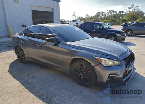 2020 Infiniti Q50 Pure z USA, uszkodzony, nr VIN JN1EV7AP2LM204794